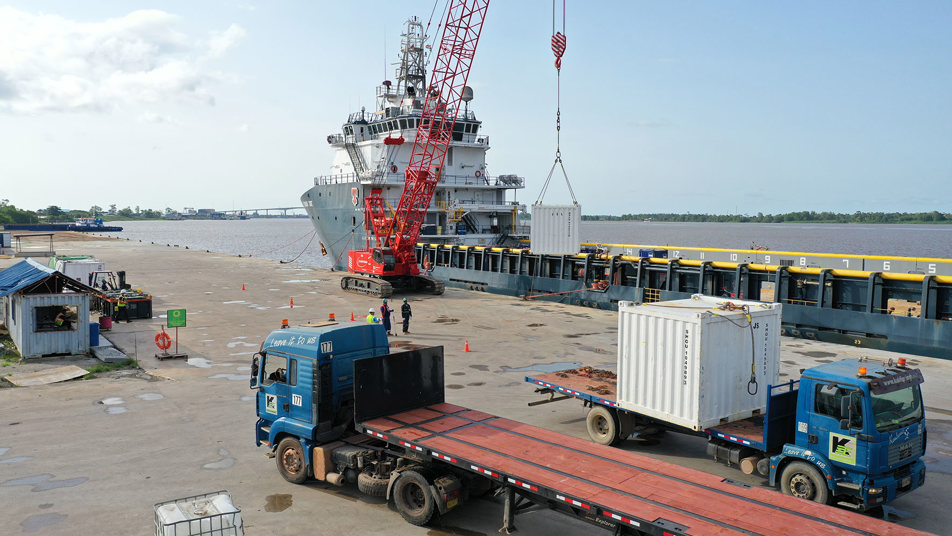 Voeding en drank voor offshore-boorinstallaties voortaan volledig uit Suriname