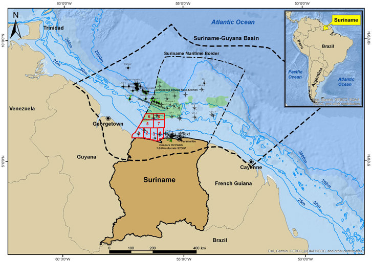 Most Favorable Bids for Shallow Offshore Blocks